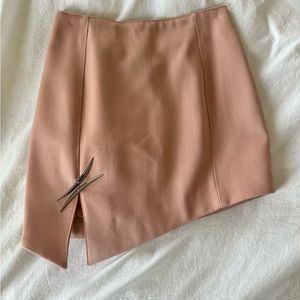 Mugler H&M mini skirt